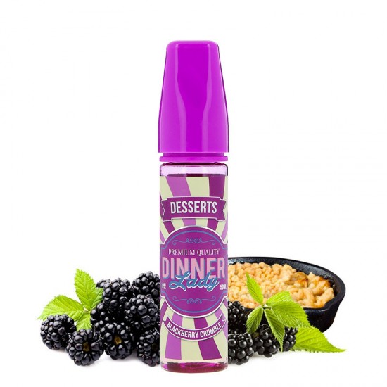 Dinner Lady Blackberry Crumble Likit 60mL