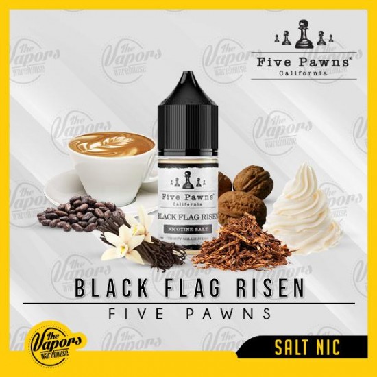 FİVE PAWNS SALT LİKİT BLACK FLAG RİSEN 30ML